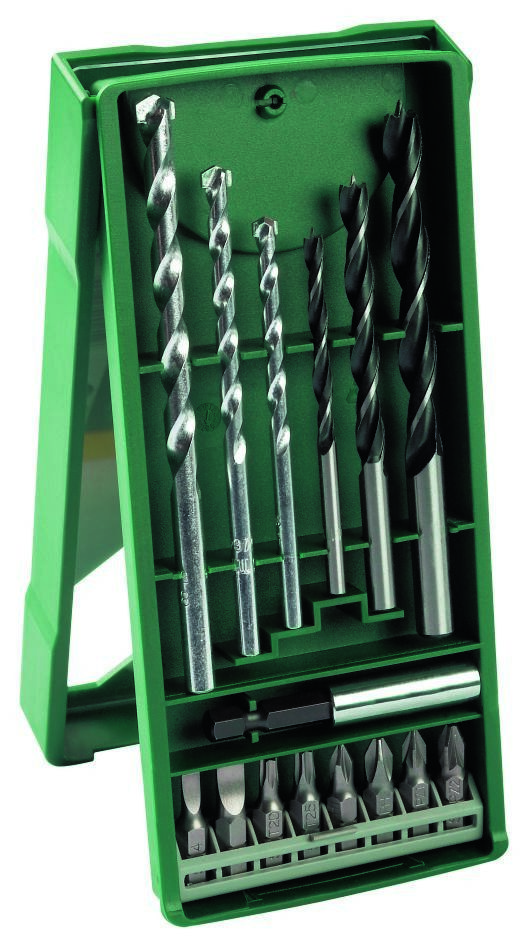 Bosch Green Accessories 2607019579 15-delt boresæt mini X-Line classic