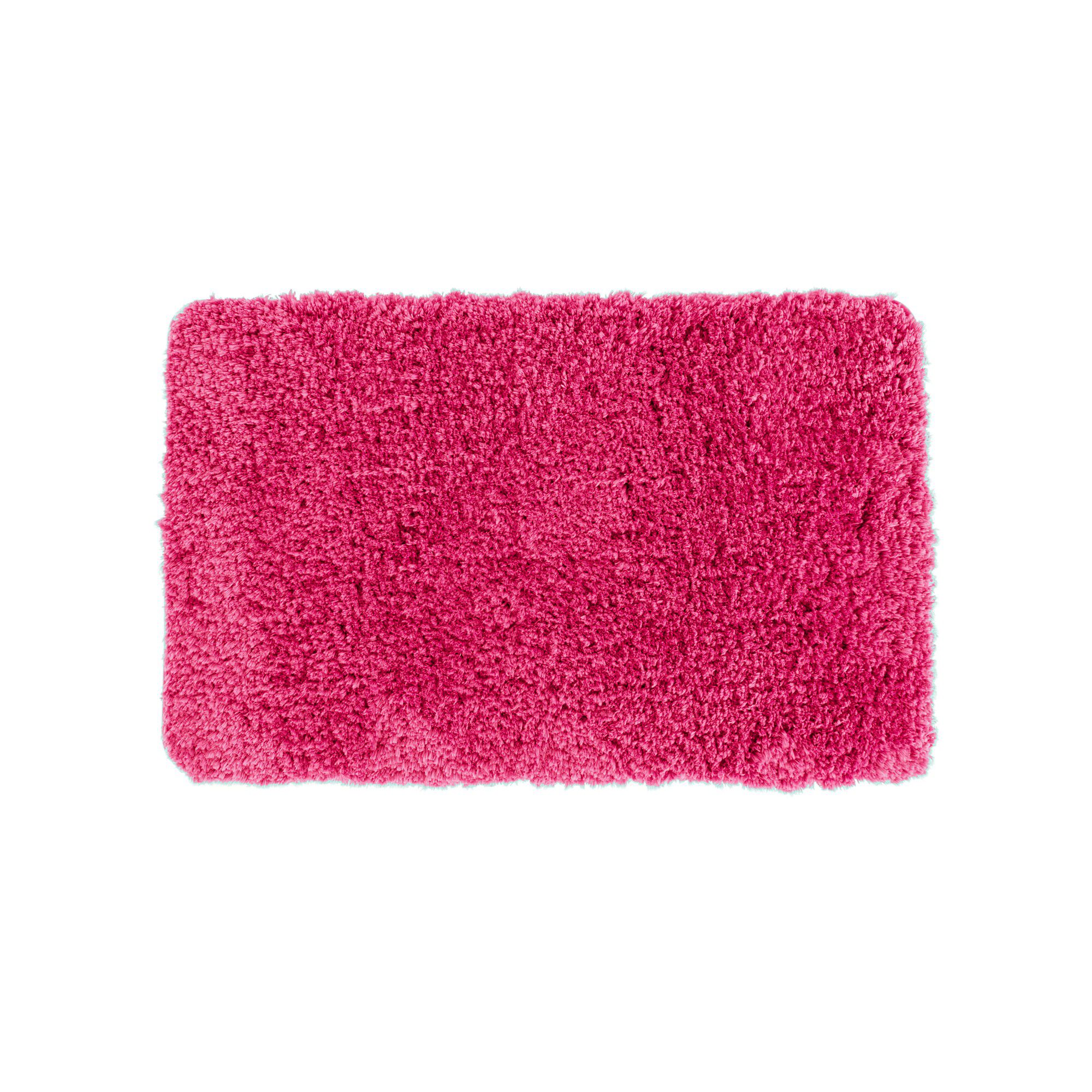 Tapis de bain uni moelleux microfibre