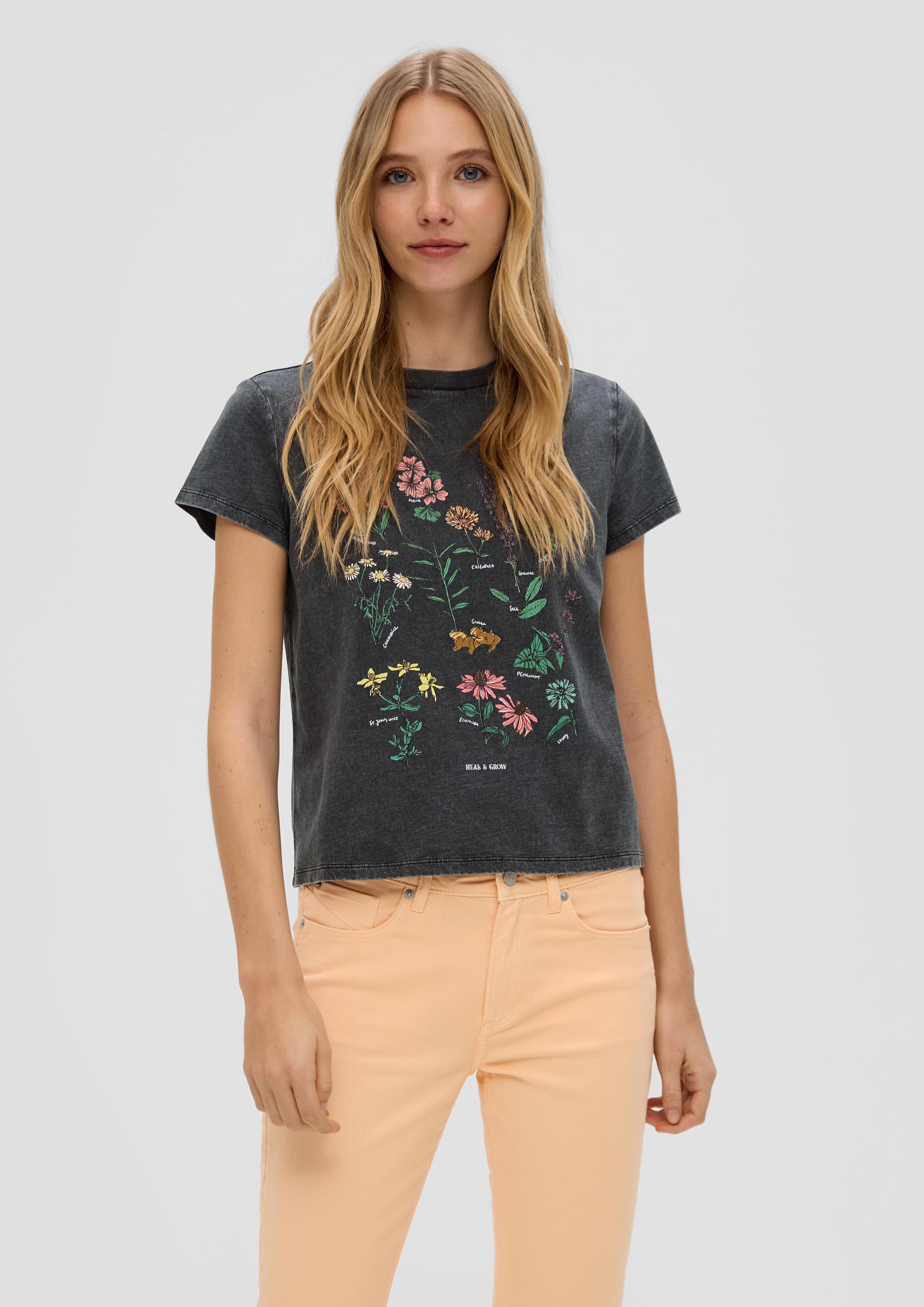 T-Shirt im Used-Look  2144080-99D0