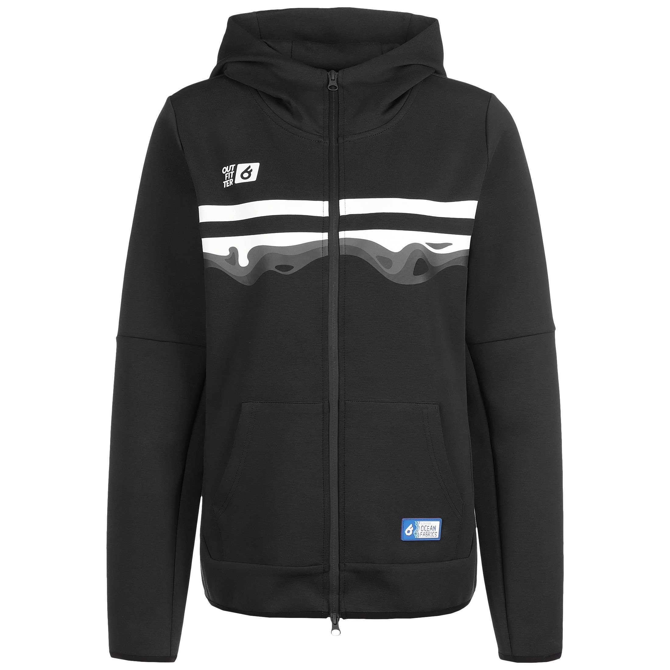 Outfitter Trainingsjacke OCEAN FABRICS TAHI Zip-Hoodie Damen