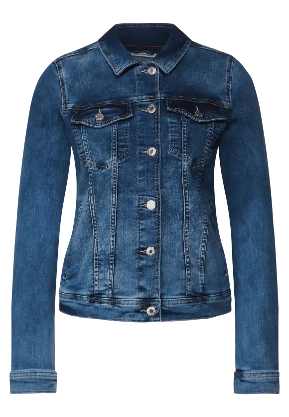 Street One Mittelblaue Jeansjacke