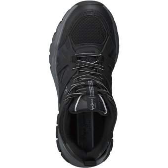 Pepe Jeans Bansky Treck Sneaker in schwarz