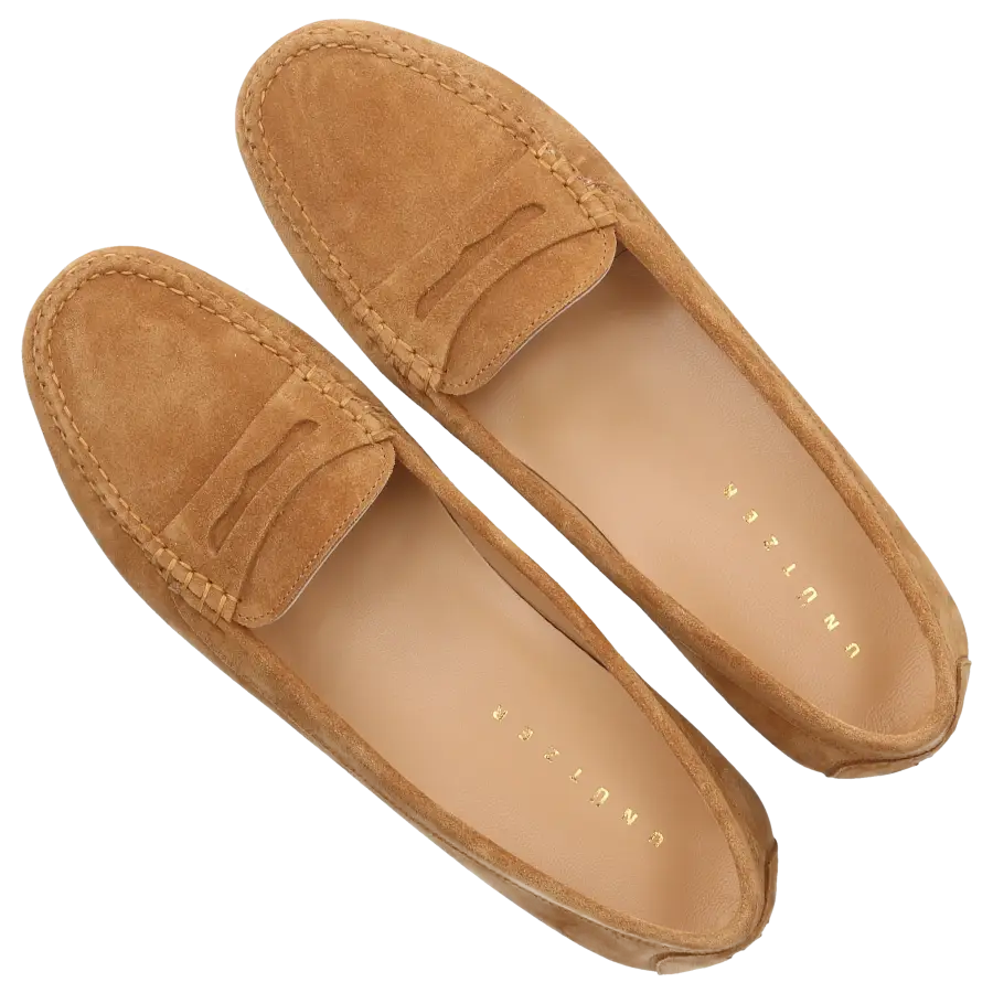 Unützer - Loafer U15000 Veloursleder - beige