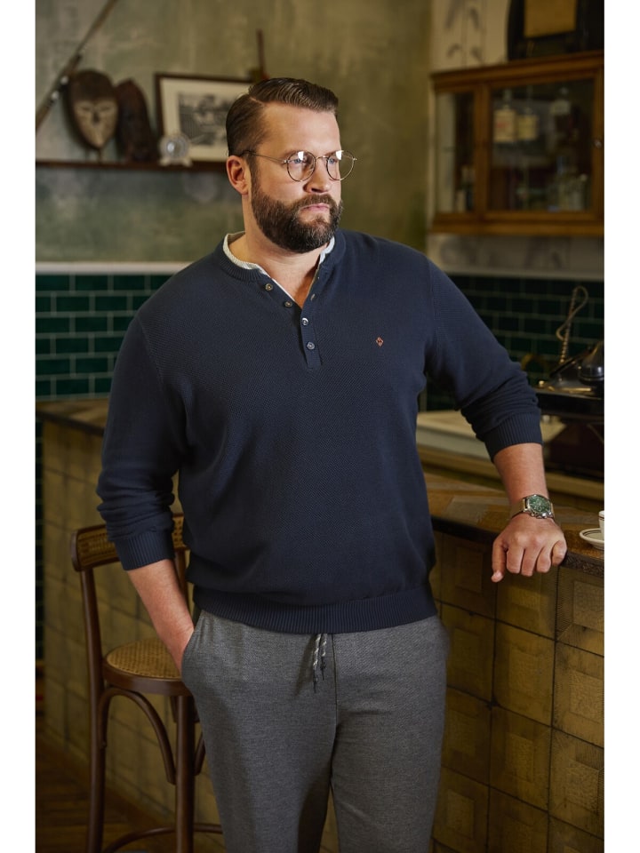 Charles Colby Pullover EARL NEAMUS in dunkelblau günstig kaufen