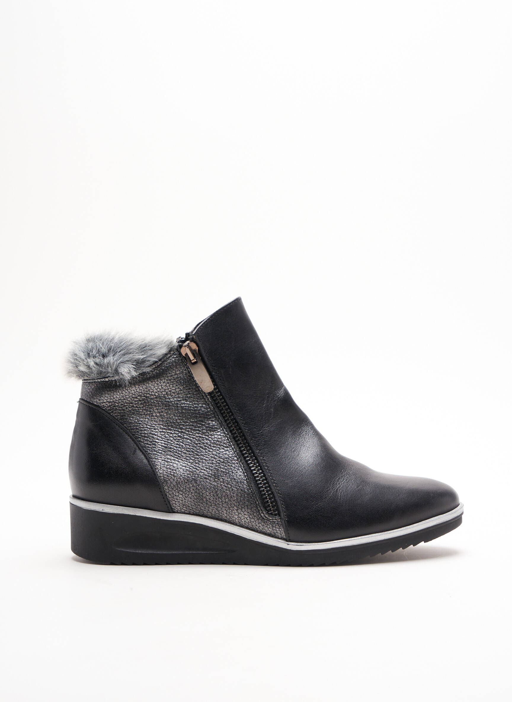 Claudia S Bottines Femme couleur noir