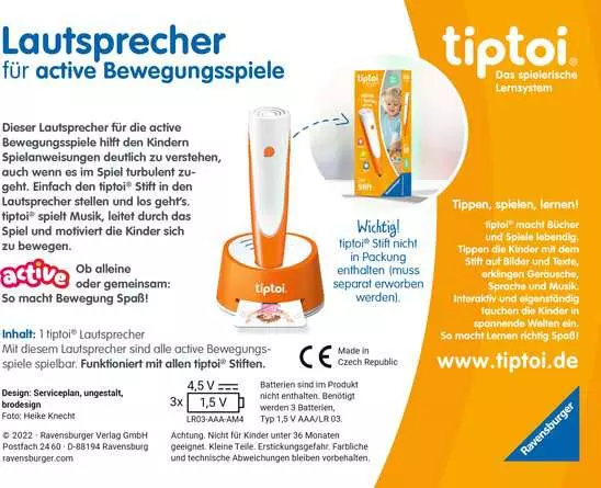 tiptoi® ACTIVE Lautsprecher