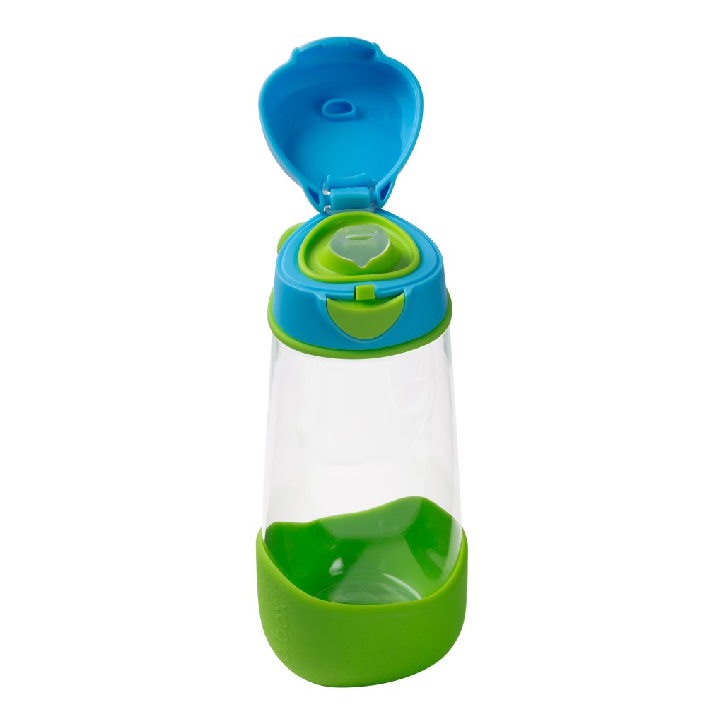 b.box Tritan Sportflasche 600 ml - blau/grün