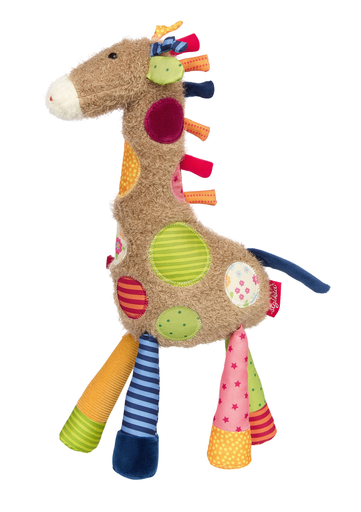 Kuscheltier Giraffe, Patchwork Sweety