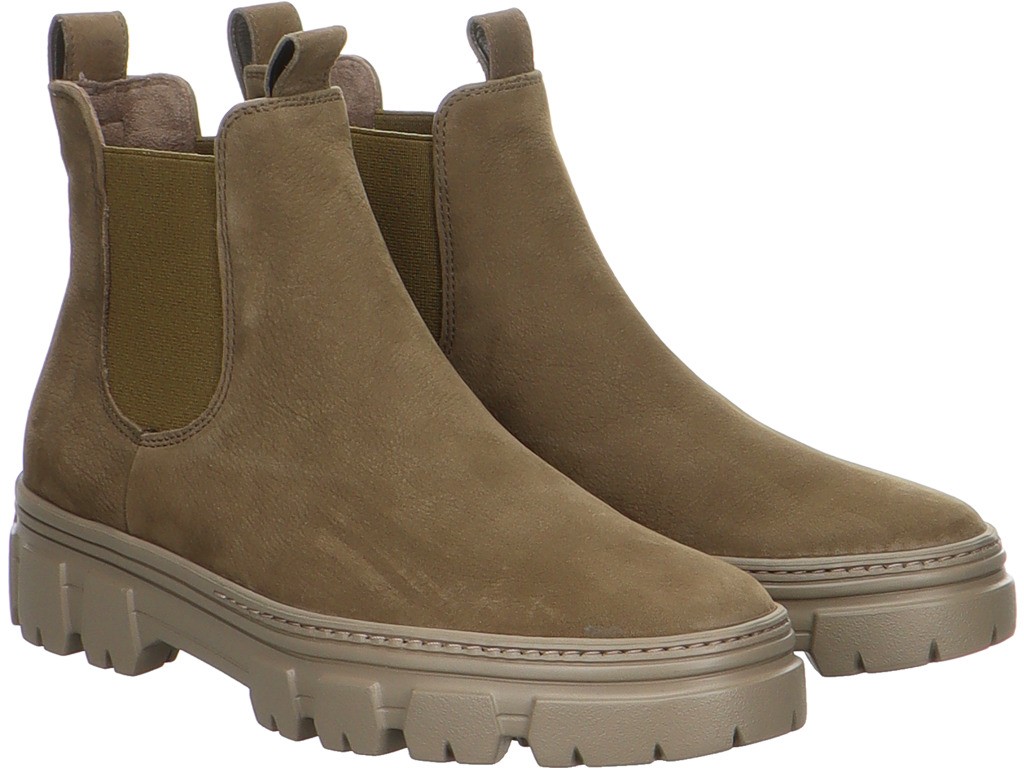 PAUL GREEN Stiefeletten khaki 0072-5122-062/Chelsea-Stiefele