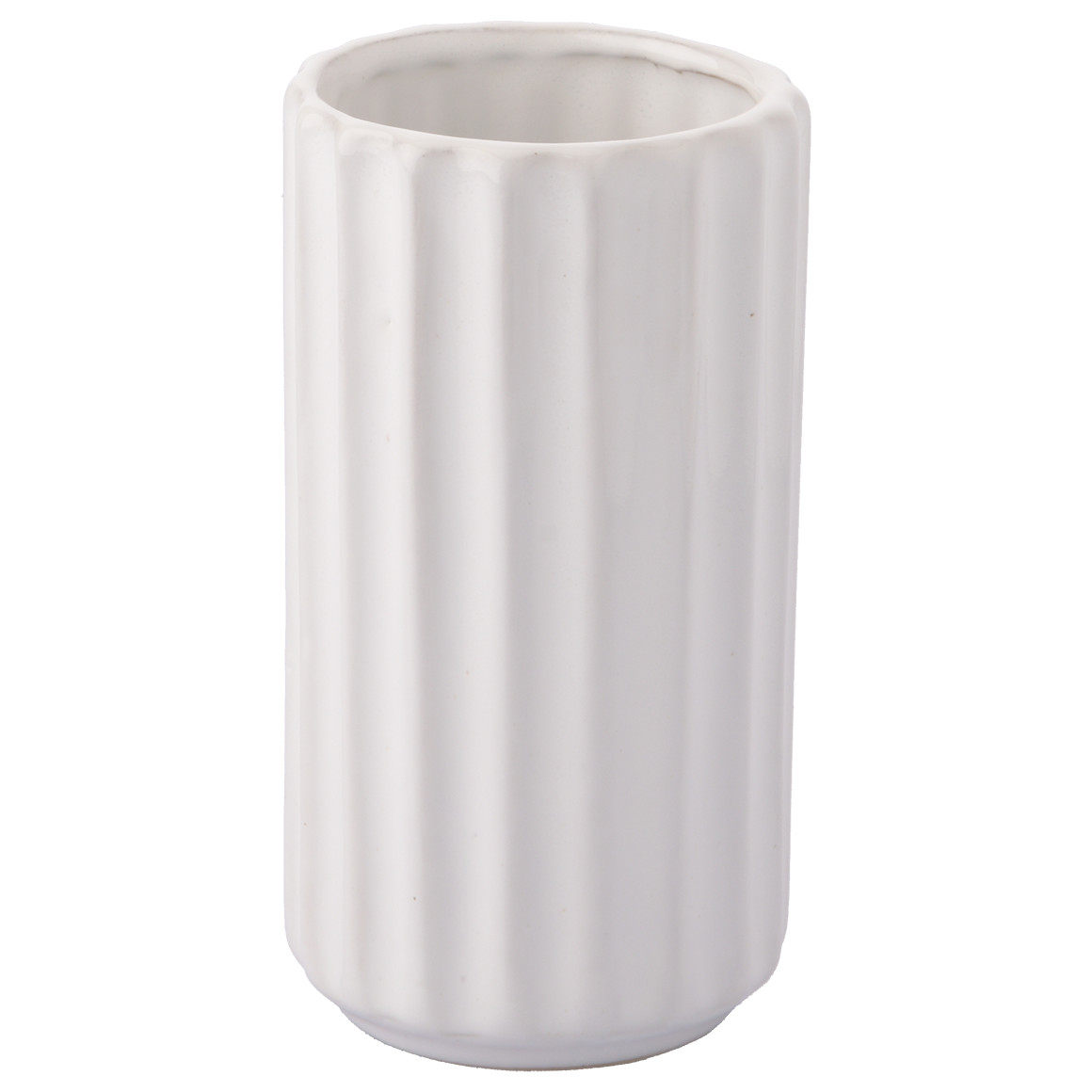 Kleine Vase in Riffel-Optik