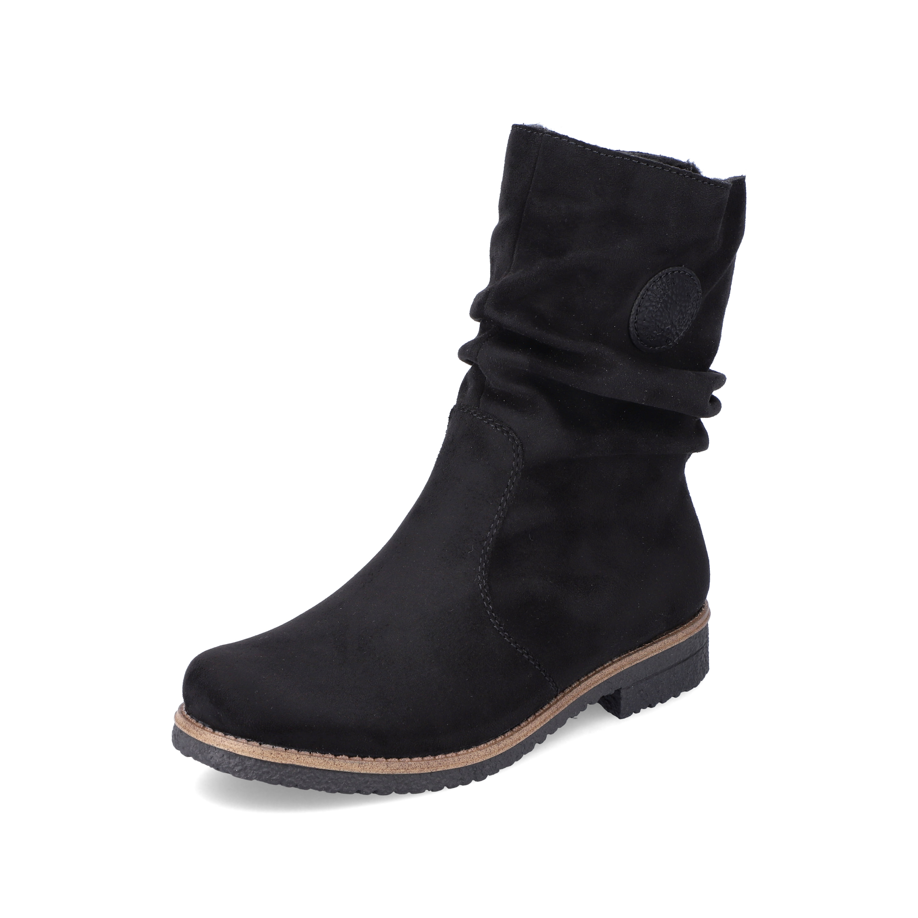 Rieker Damen Kurzstiefel graphitschwarz