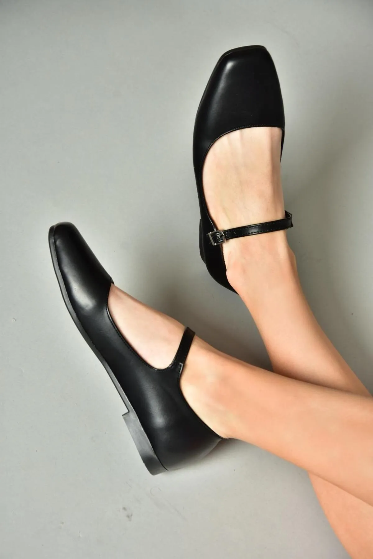 Fox Shoes  S726252509 Schwarze Ballerinas für Damen