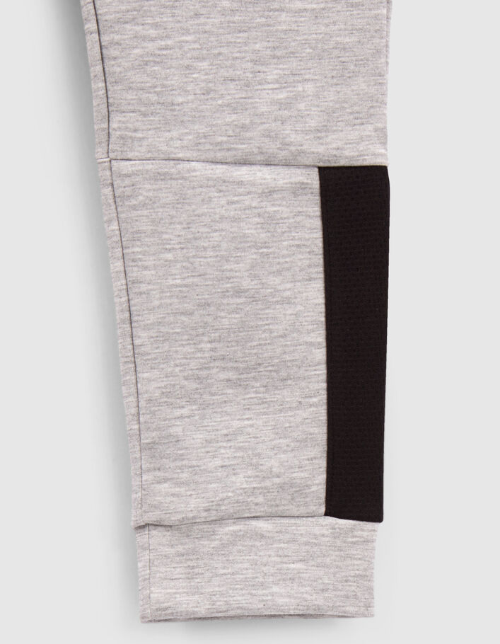 Jogging gris détails noirs et réfléchissant garçon