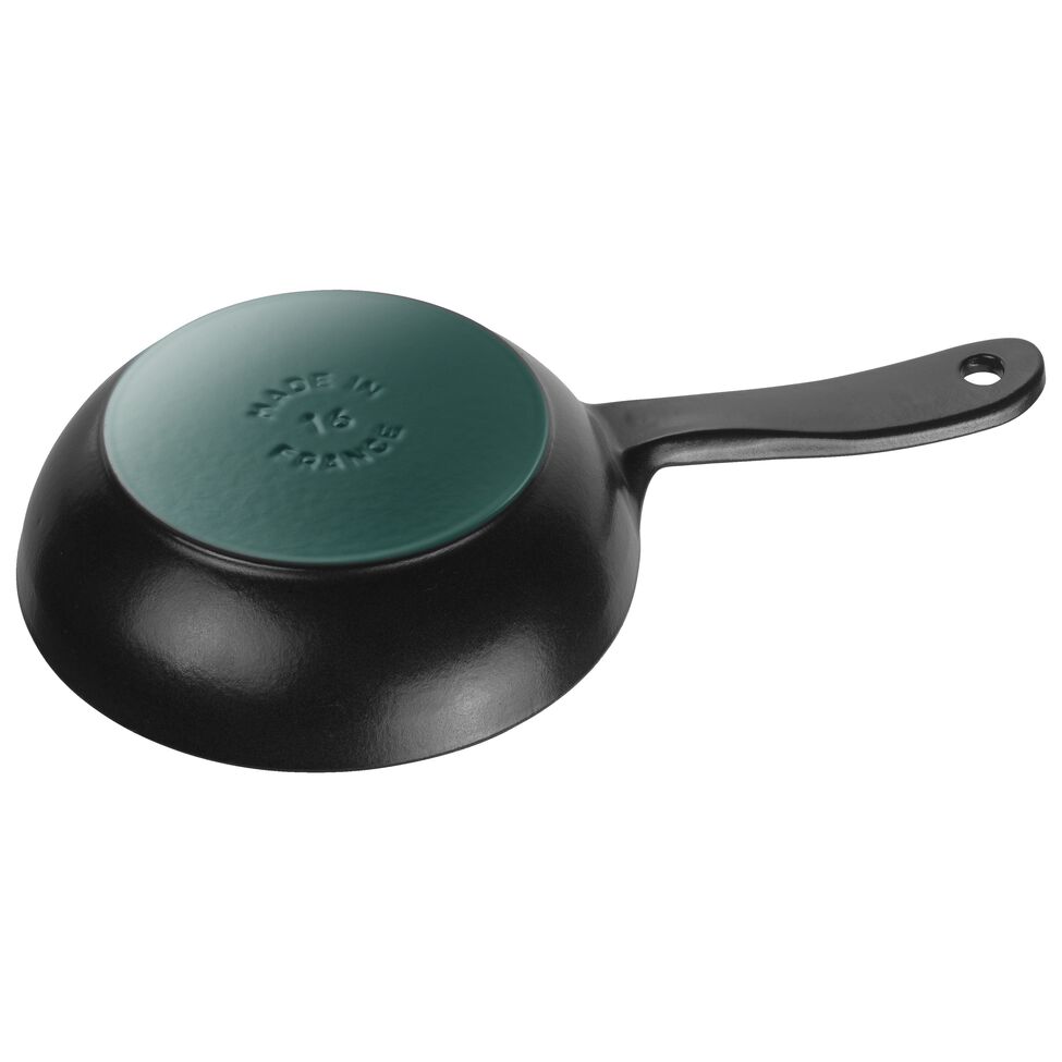 Bratpfanne 16 cm, Gusseisen, Schwarz