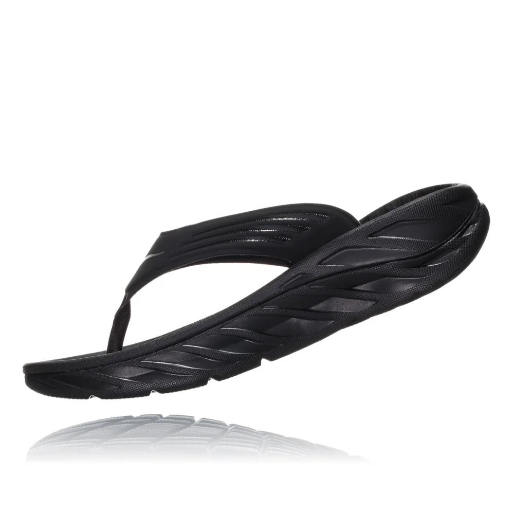 Hoka Ora Recovery Flip 1099675-BDGGR / schwarz