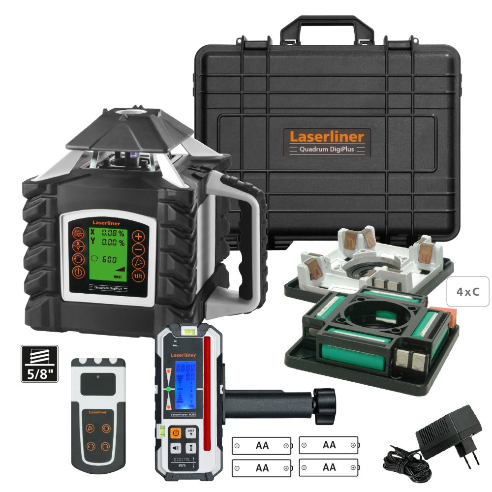 Laserliner 053.350A Quadrum DigiPlus M350 S Laser pochyły