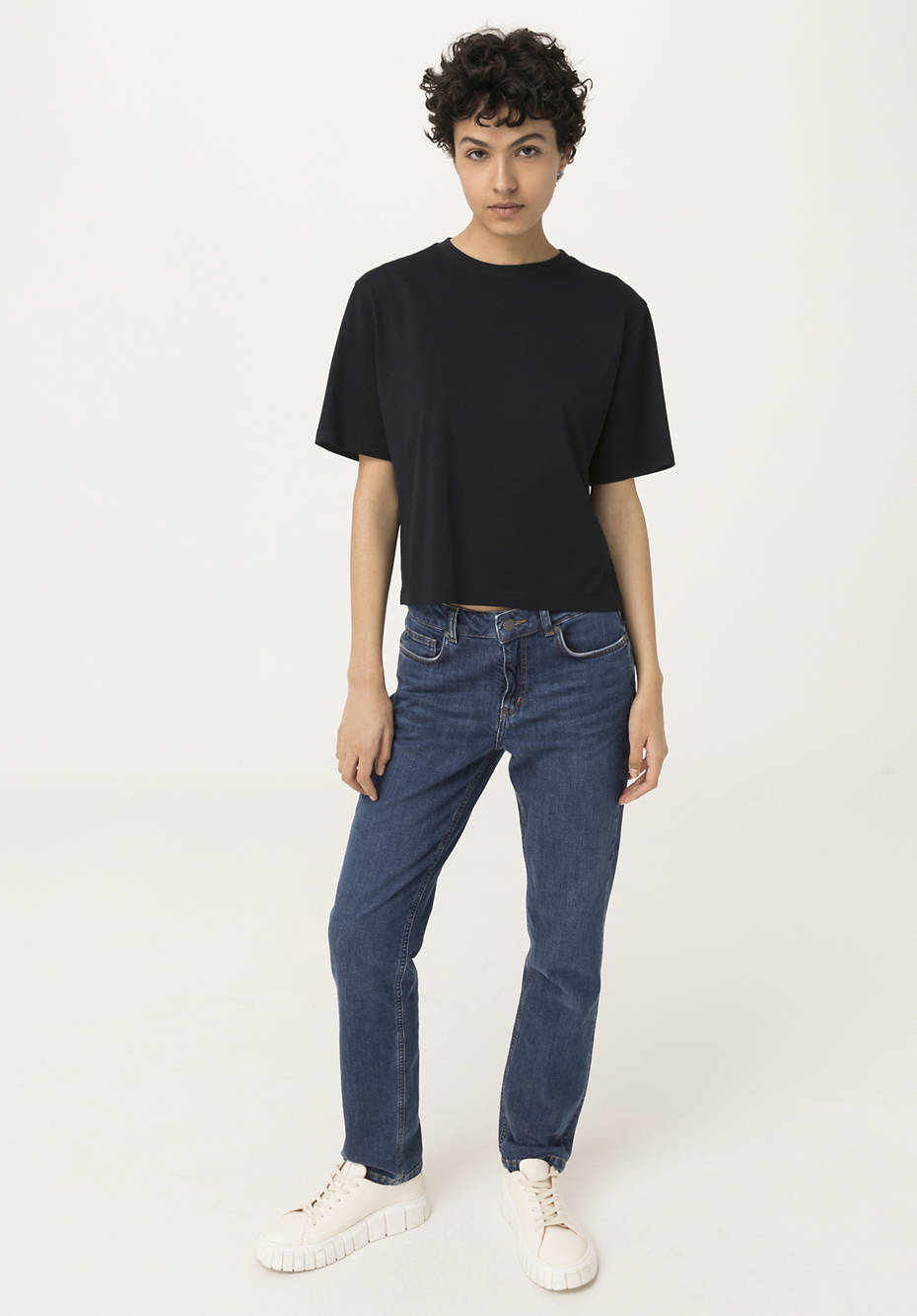 Kurzarm-Shirt aus reiner Bio-Baumwolle