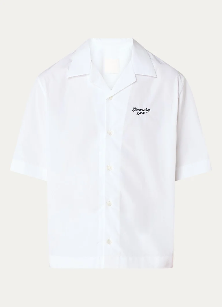 Camicia oversize Givenchy con logo ricamato