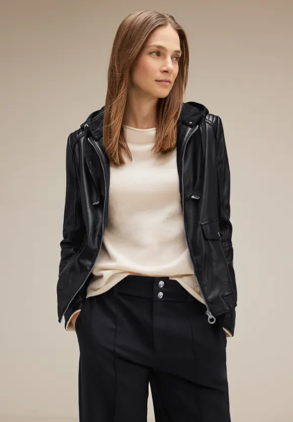 Street One Kurze PU Bikerjacke