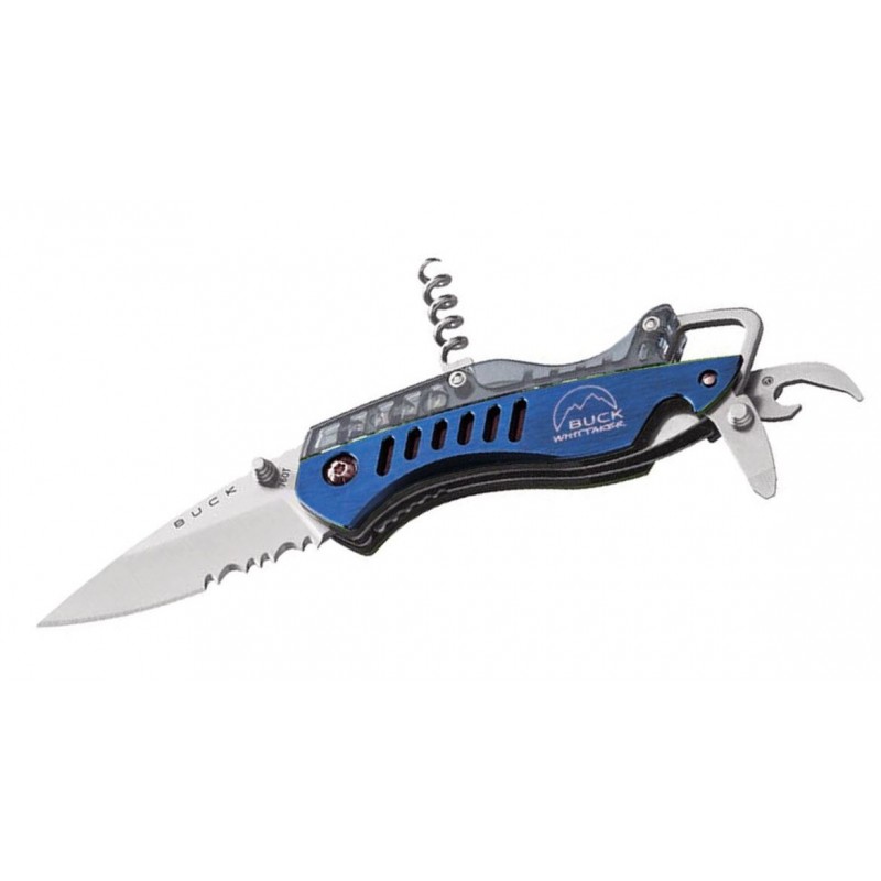 Buck 760RDK Summit Blaues Messer, Multi Tool.