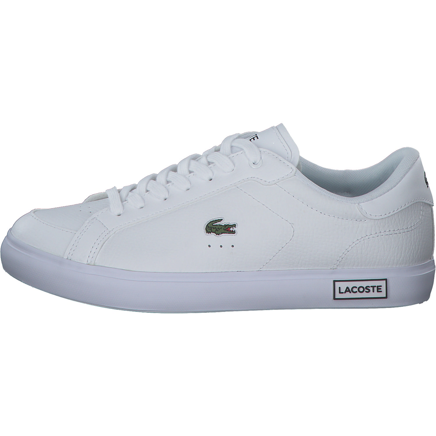 Lacoste Powercourt 44SFA0077, Schnürschuhe, Damen, white/black