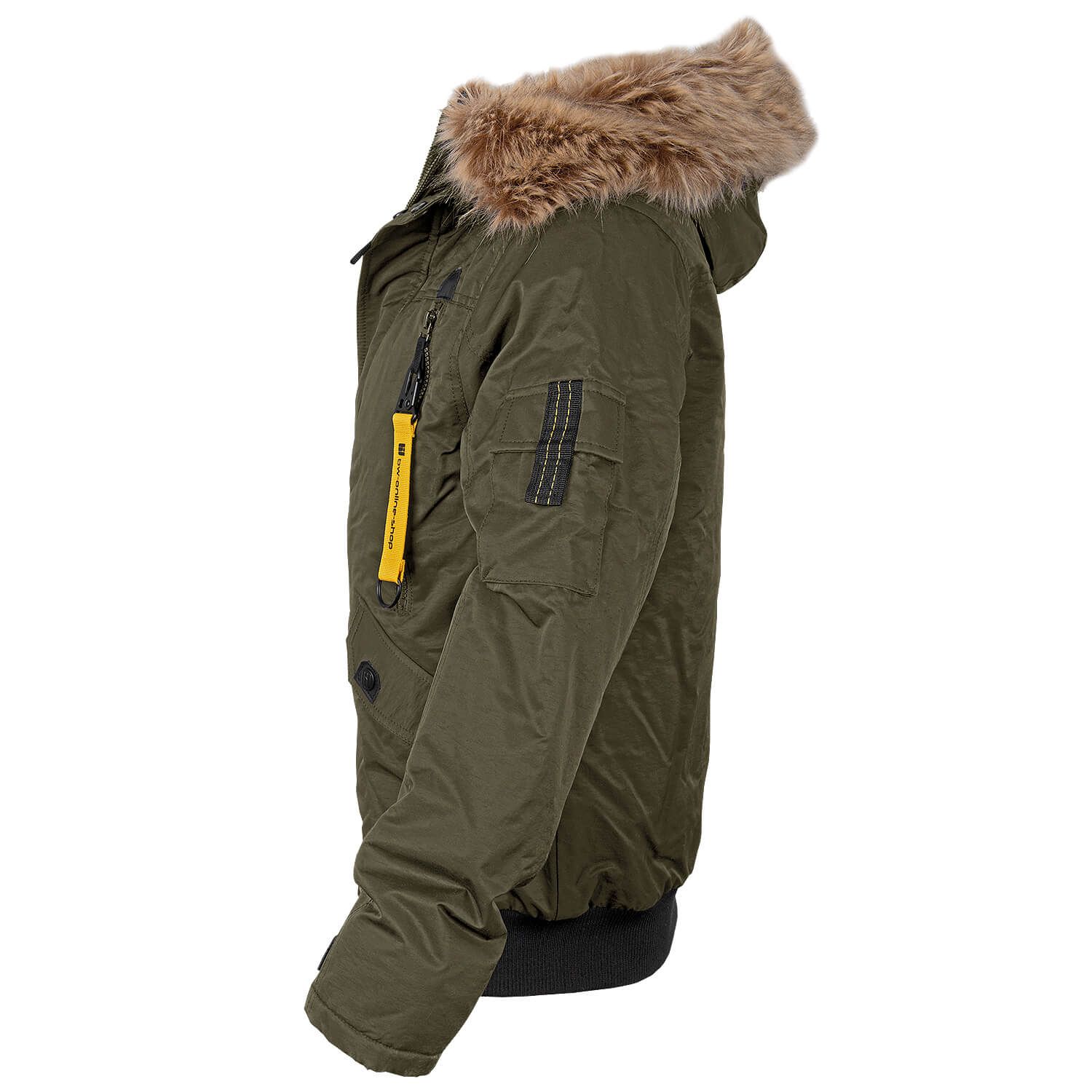 Aircraft Bomberjacke mit Teddyfutter