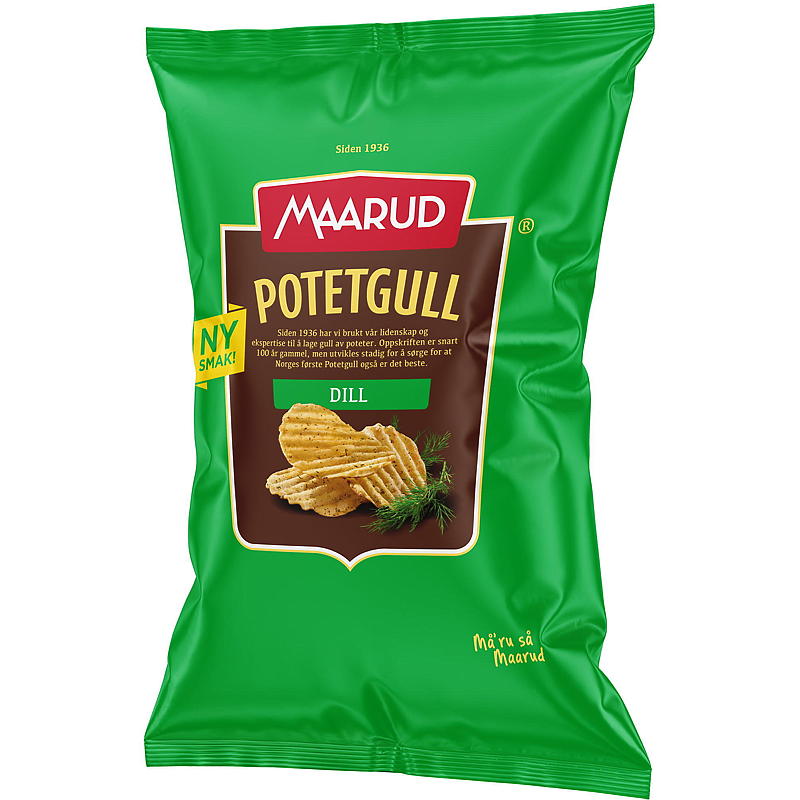 Maarud Potetgull 200 g Dill Maarud