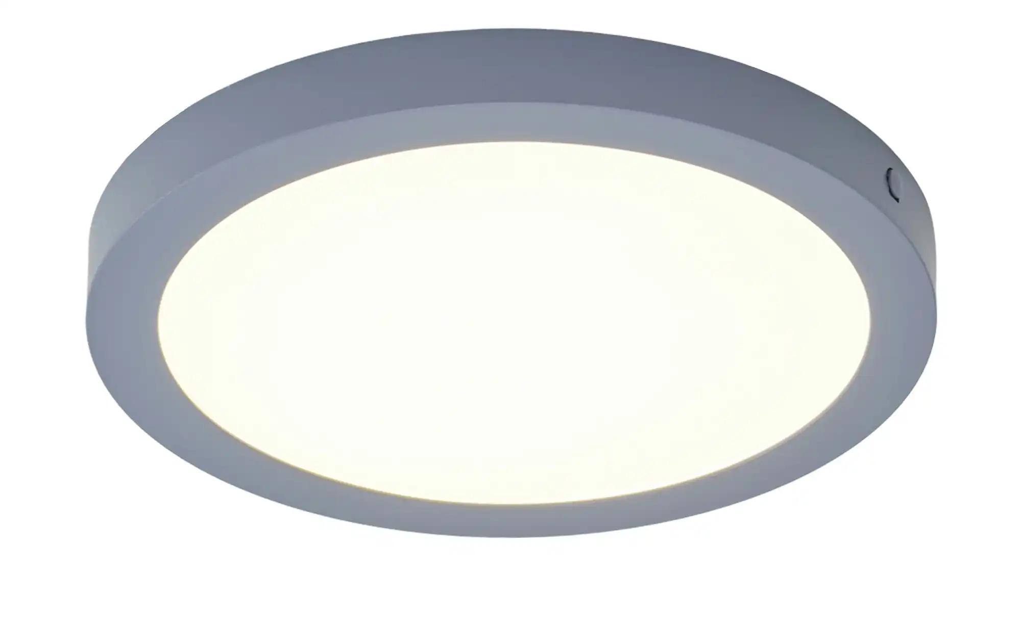 LED-Deckenleuchte, rund, hellblau