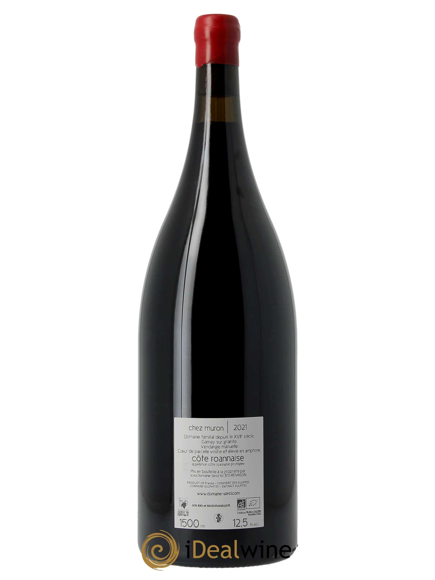 Côte Roannaise Chez Muron Domaine Sérol  2021 - Lot de 1 Magnum