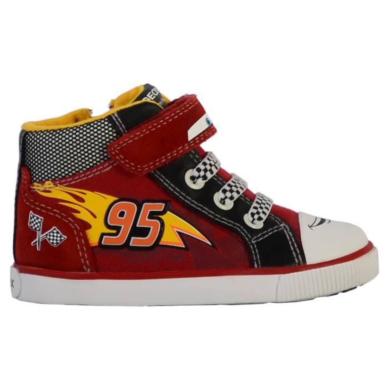 Basket Enfant Geox Kilwi rouge