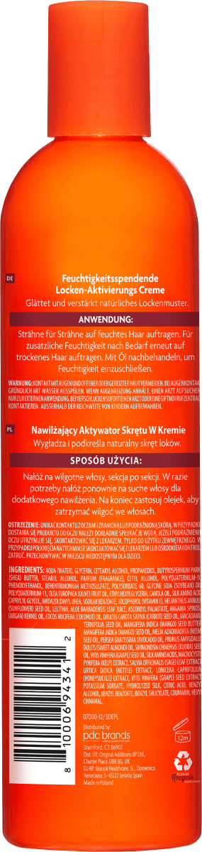 Locken Aktivierungscreme, 355 ml