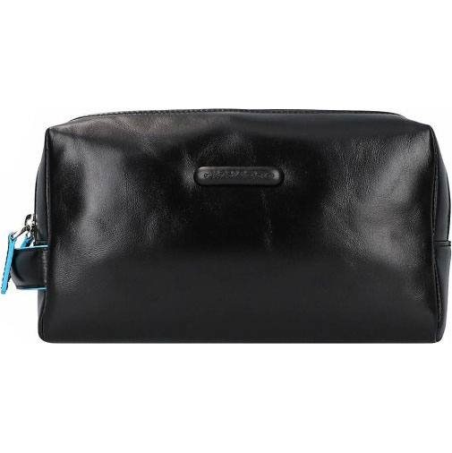 Piquadro Blue Square Kulturbeutel Leder 25 cm