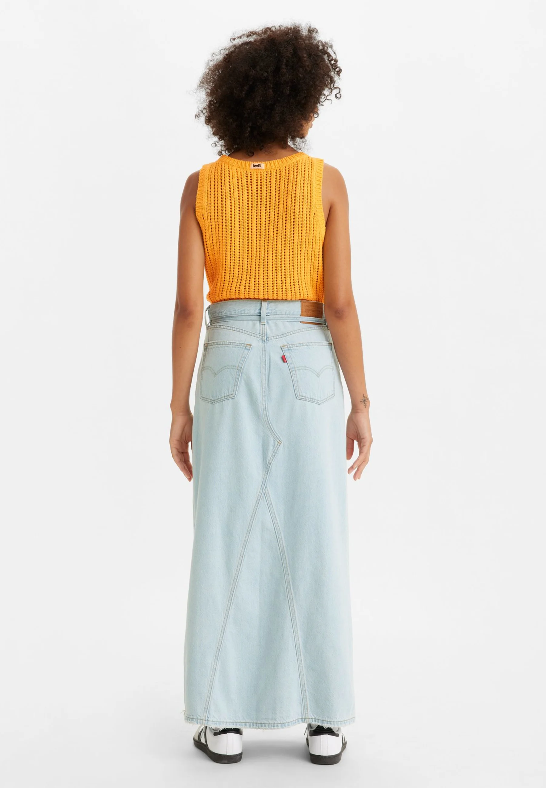 Levi's® ICONIC LONG SKIRT BELT - Falda larga