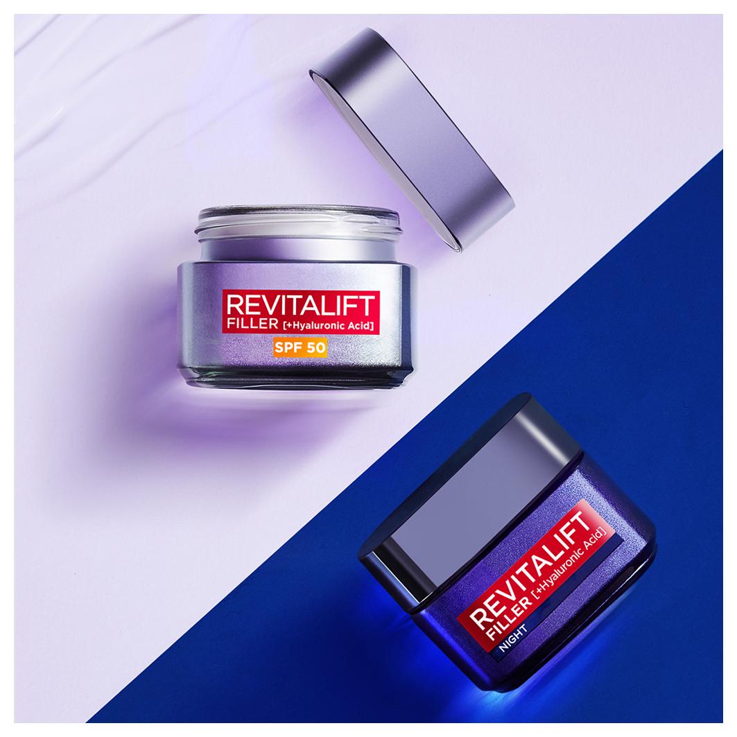 Filler Anti-Aging Tagescreme LSF 50 mit Hyaluronsäure