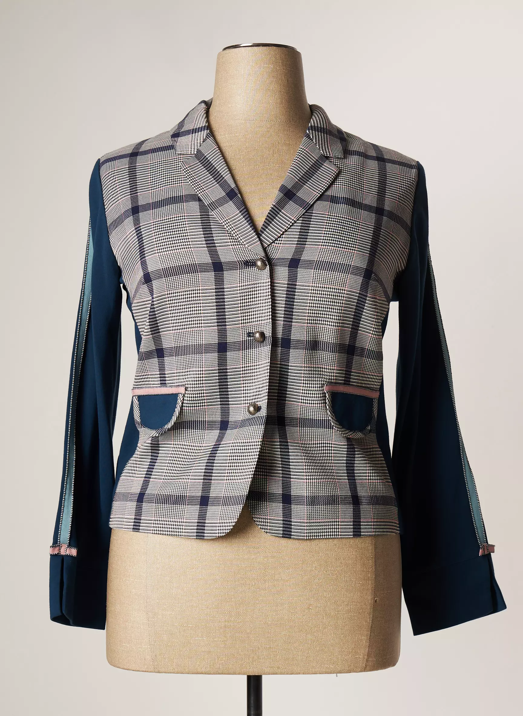 Poupee Chic Vestecasual Femme couleur bleu