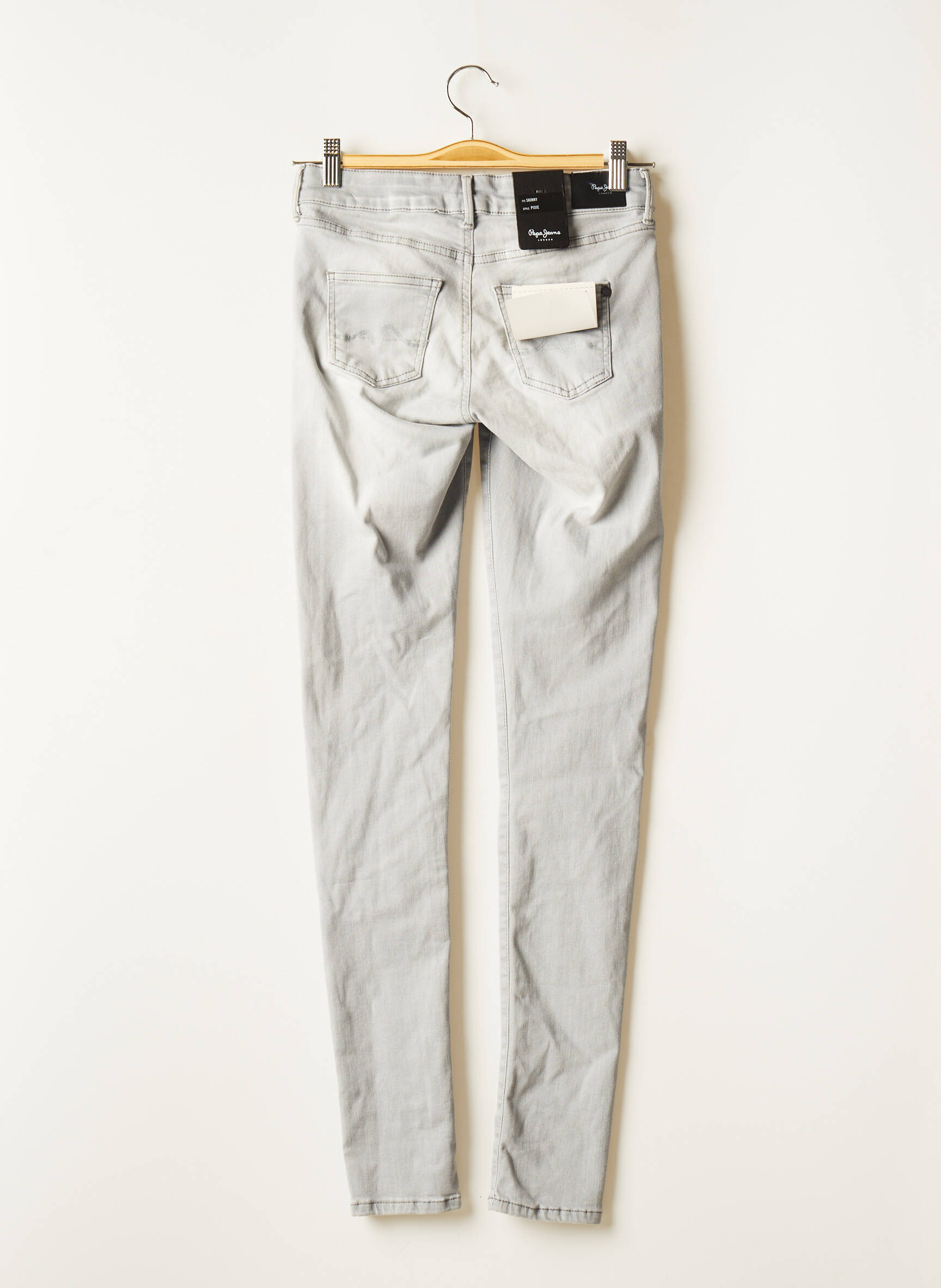 Pepe Jeans Jeans Skinny Femme couleur gris