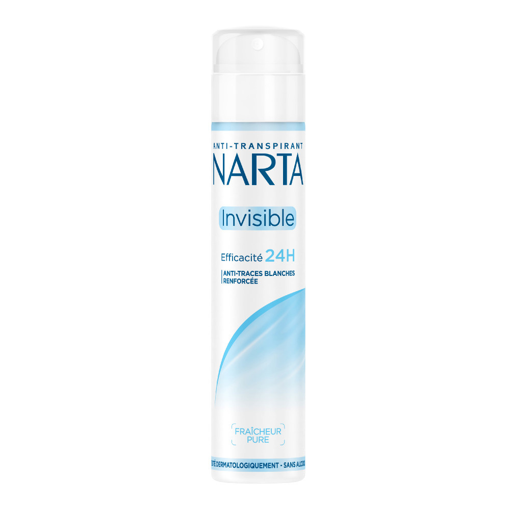 NARTA Narta Invisible Déodorant Spray Anti-traces blanches