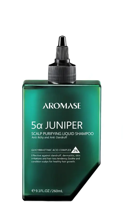 Aromase 5α Juniper Scalp Purifying Peeling - υγρό καθαρισμού για όλους τους τύπους τριχωτού της κεφαλής, 260 ml