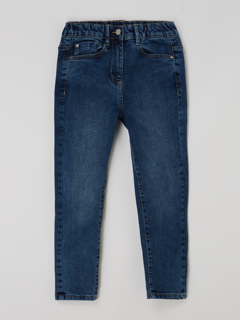 Slim Fit Jeans mit Stretch-Anteil in blau
