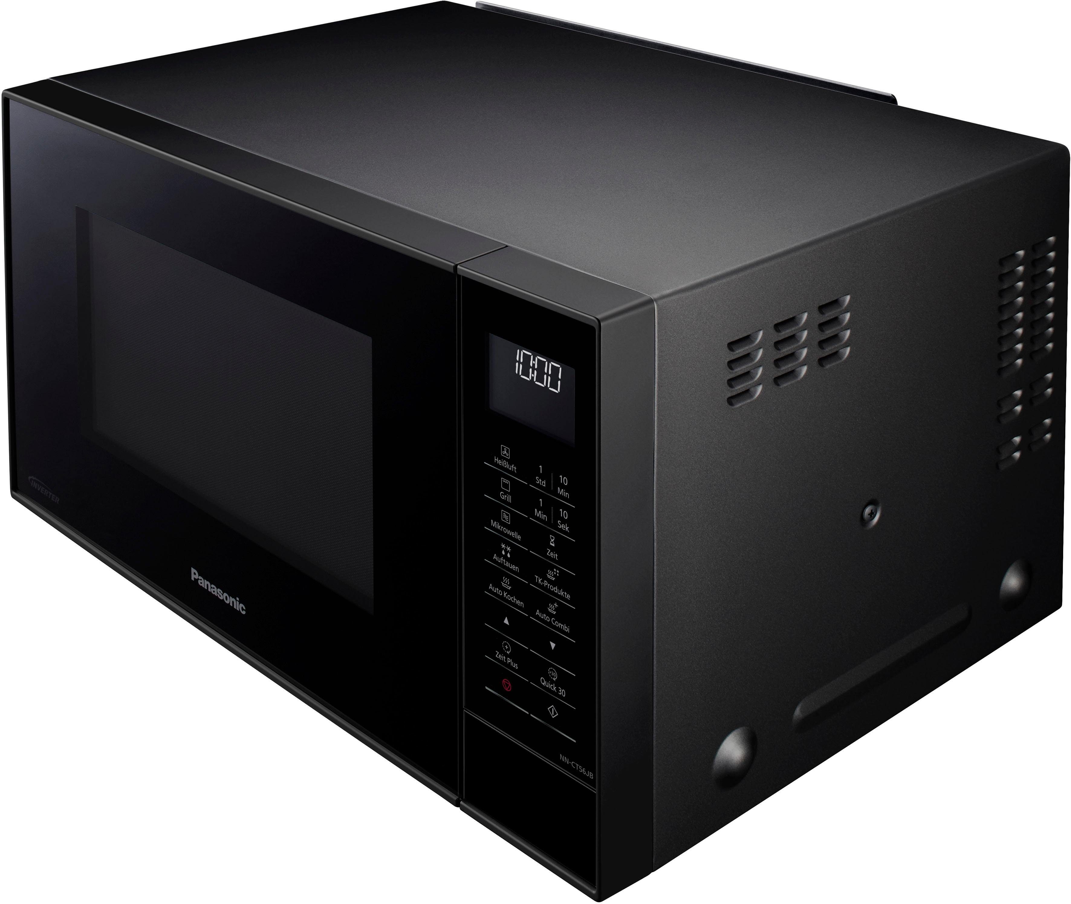 Panasonic Mikrowelle NN-CT56JBGPG, Grill und Heißluft, 27 l