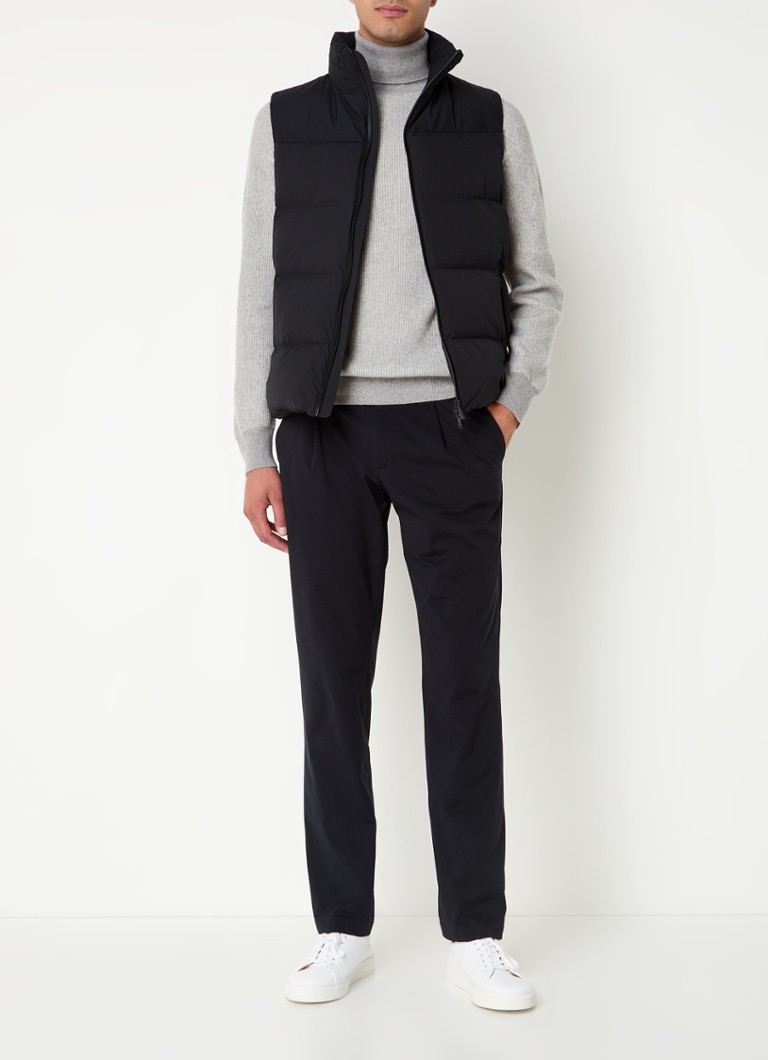 Pantaloni chino slim fit Roberto di Boggi Milano cu buzunare laterale