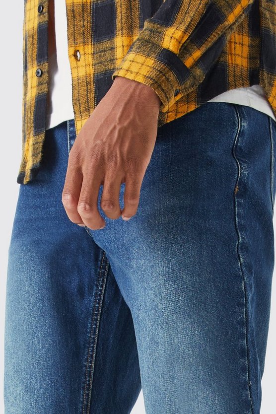 Tall lockere Jeans mit Reißverschluss-Saum