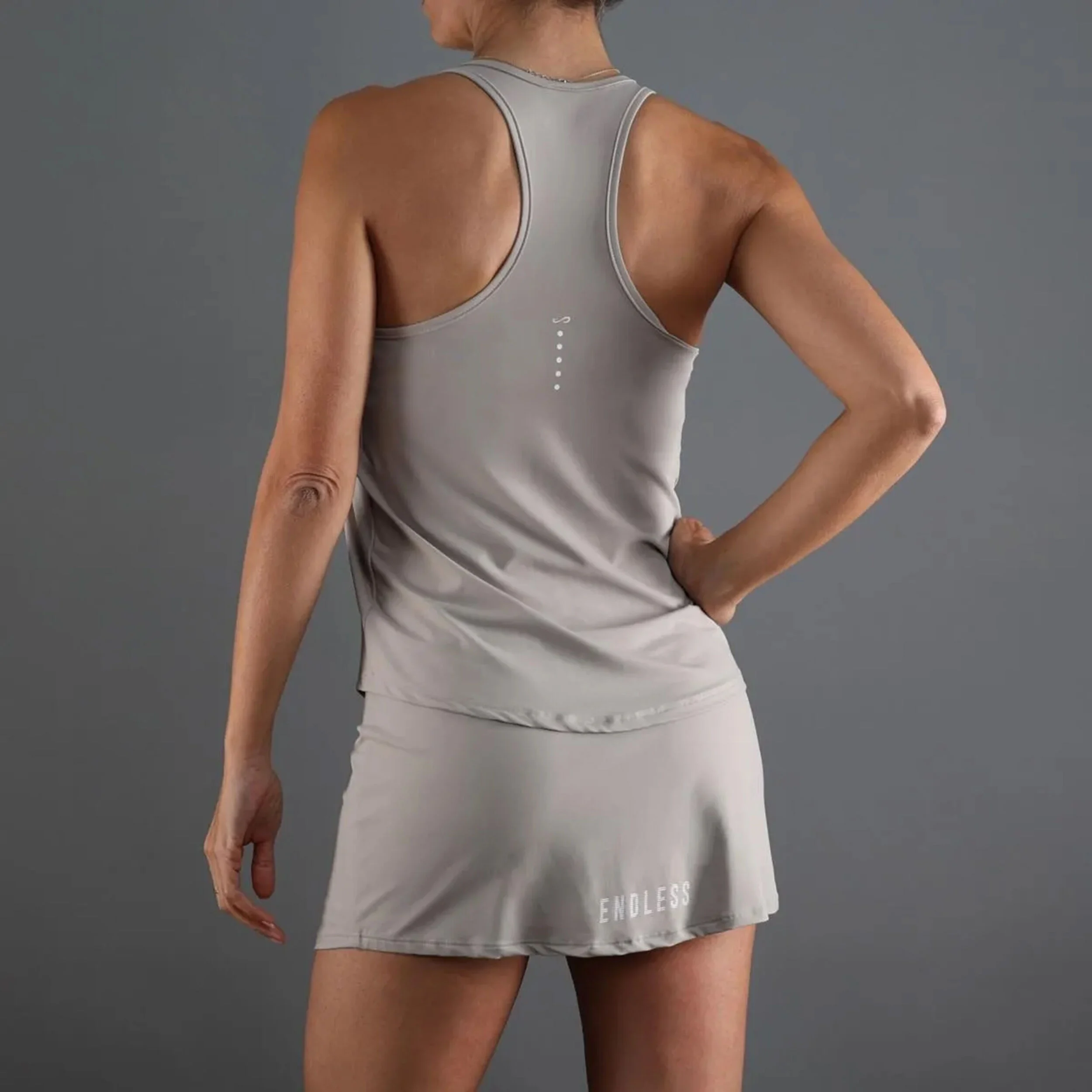 Speed V Tank-Top Damen - Creme