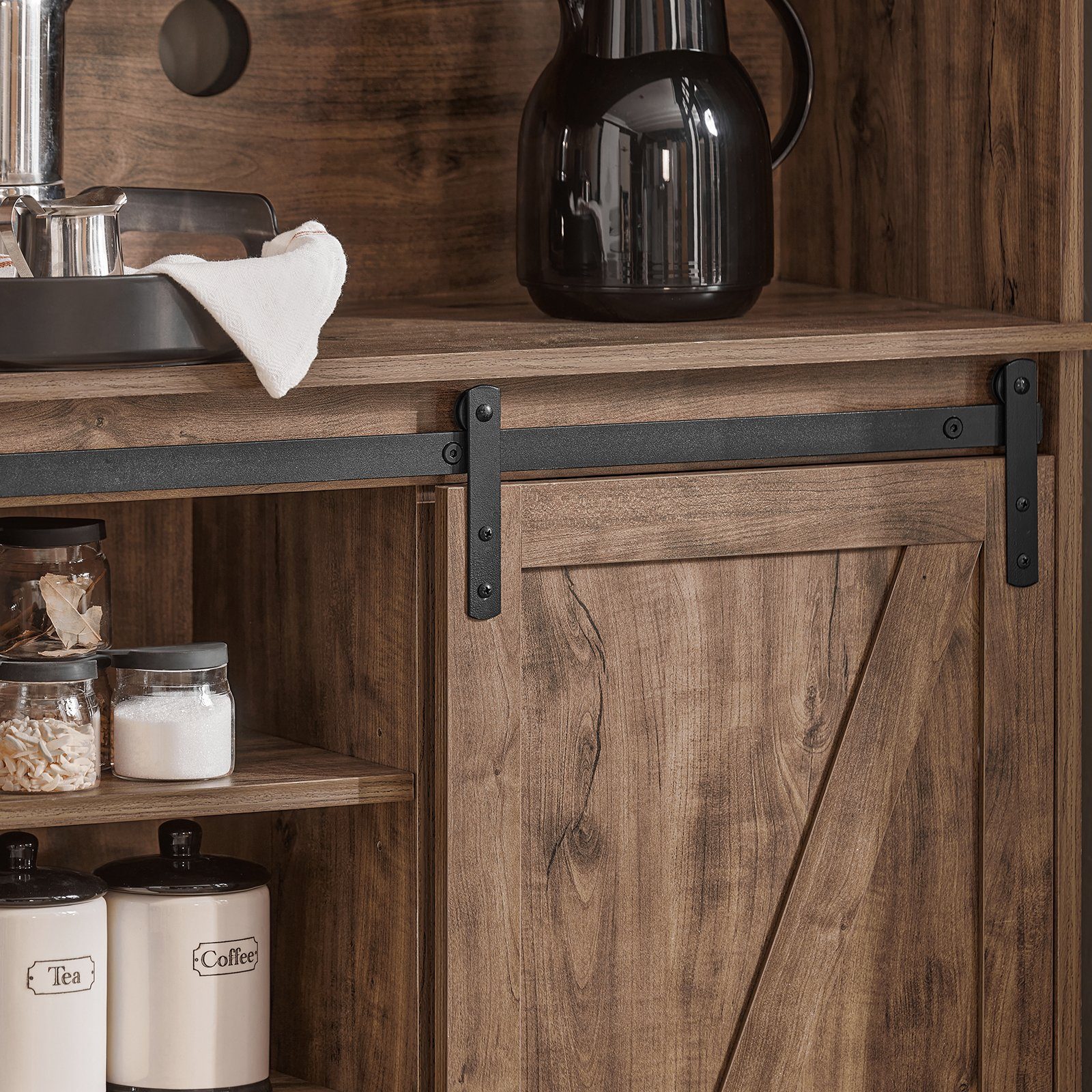 SoBuy Buffet FSB83 Sideboard Kommode Küchenschrank Flurschrank Hochschrank