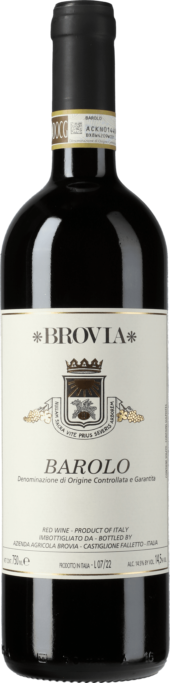 Azienda Agricola Brovia: Barolo Brovia DOCG 2018