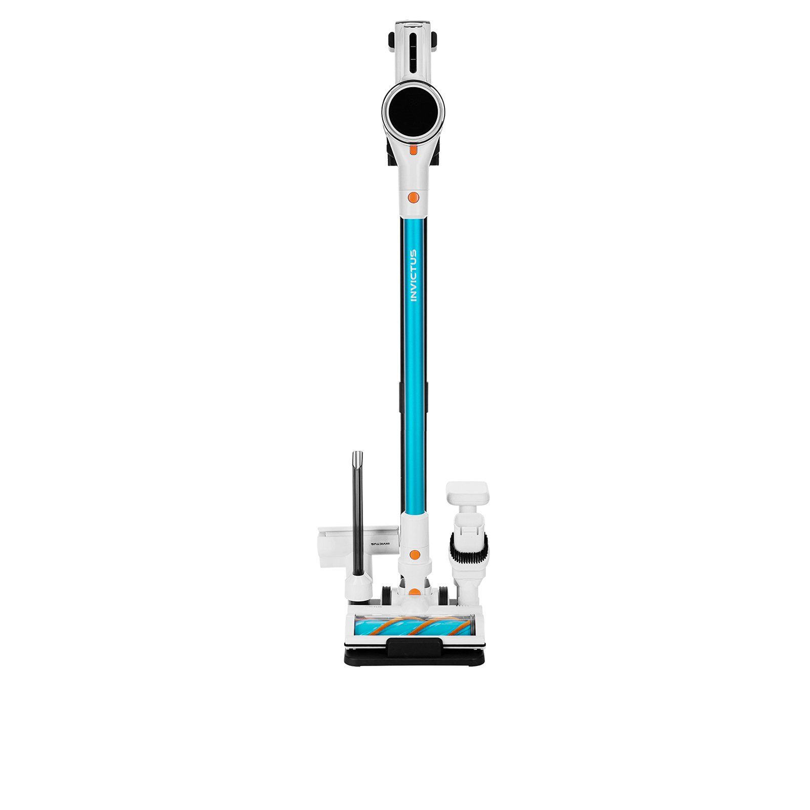 Genius Akku-Bodenstaubsauger Genius INVICTUS X7 FACELIFT Aufbewahrungsstation mit Ladefunktion