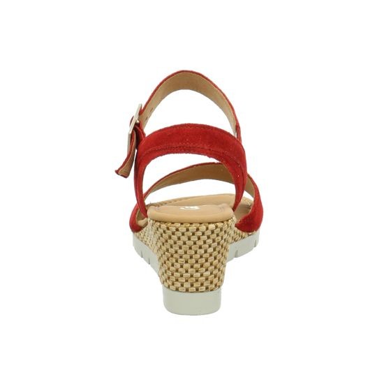 GABOR Komfort Sandalen rot