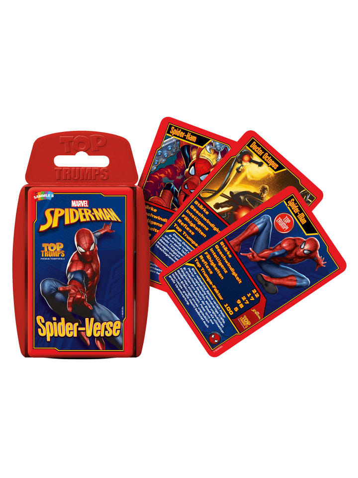 Winning Moves Top Trumps Spider-Man Spider-Verse Spiderman in bunt günstig kaufen onesize