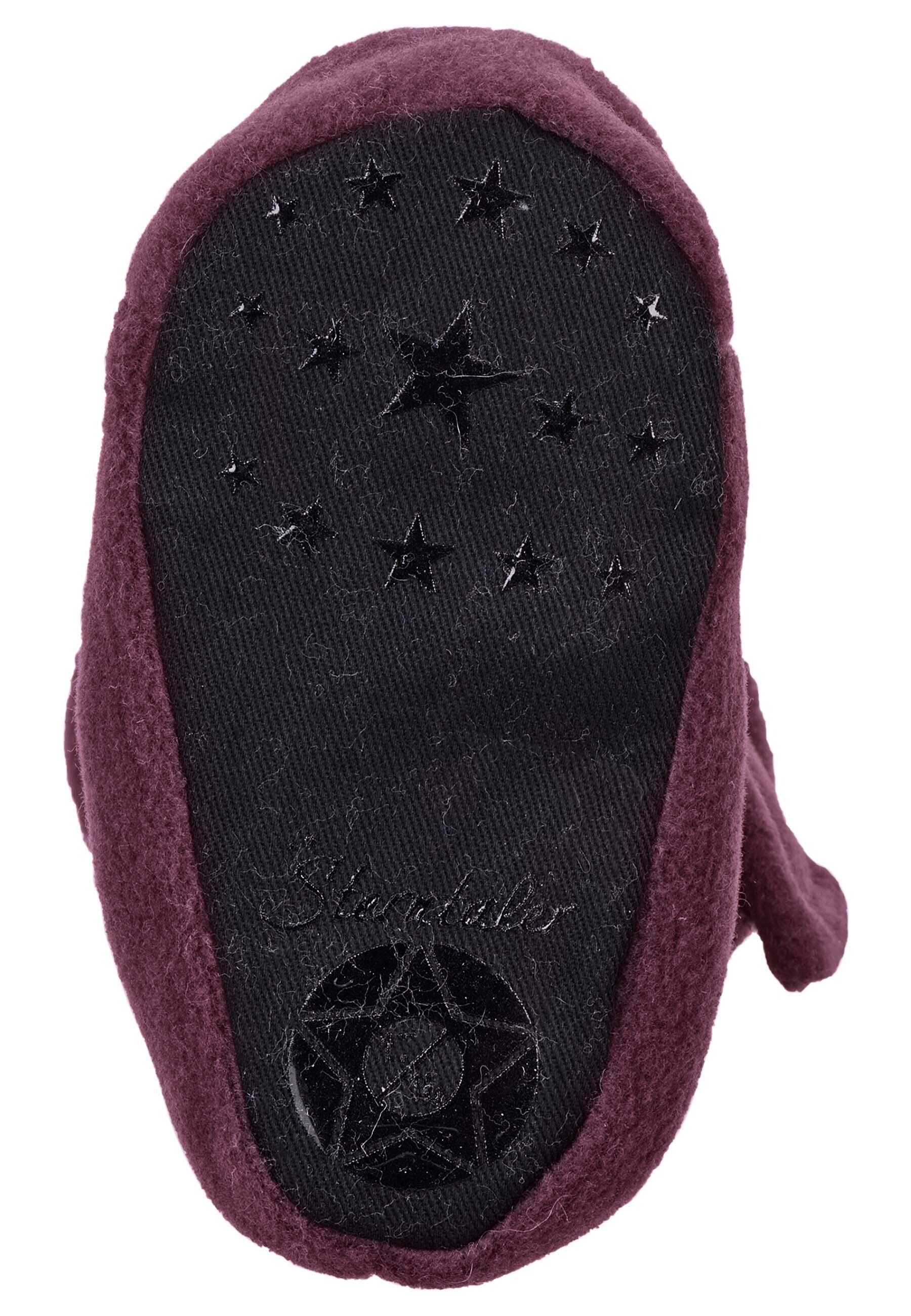 Baby-Schuh aus Microfleece mit Klettverschluss