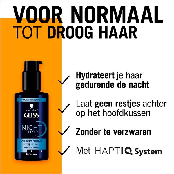 Gliss Overnight Moisture éjszakai elixír 100ml